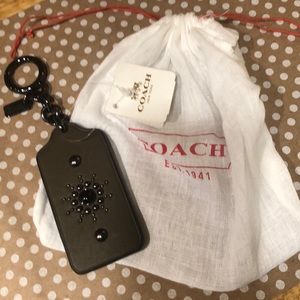 Western Rivets Coach Bag Charm And Keychain